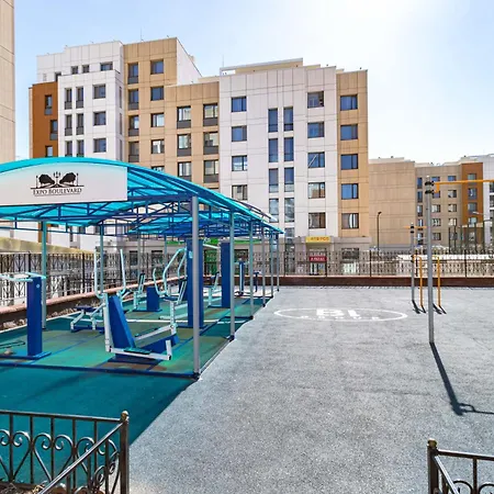 Уютная Квартира На Кабанбай Батыра 58Б Nur-Sultan  Exterior photo